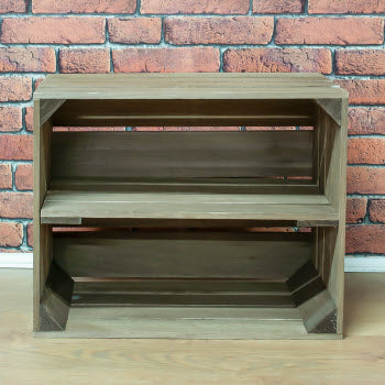 CRATE WITH SHELF