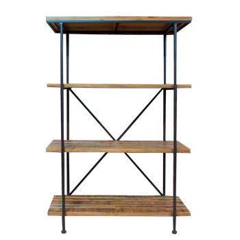 4 SHELF INDUSTRIAL STYLE UNIT