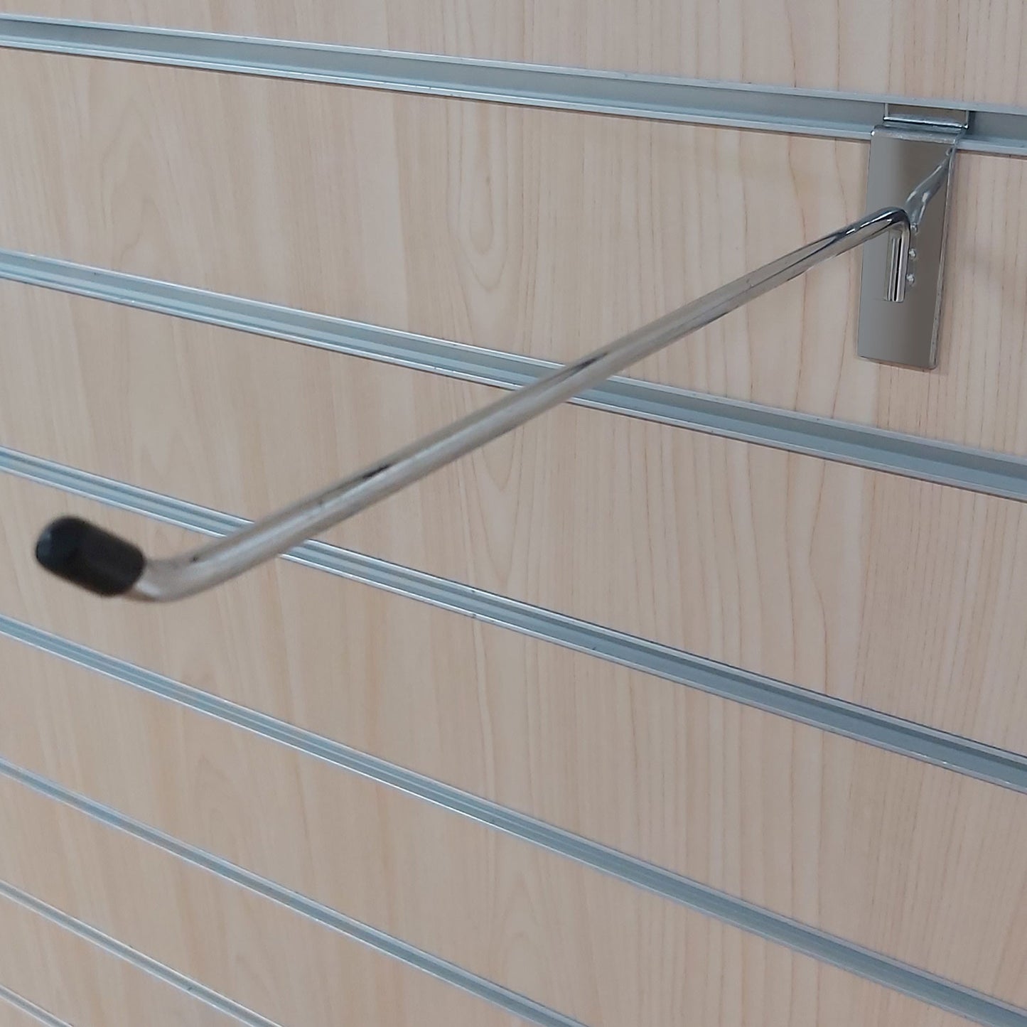 SLATWALL SINGLE ARM HOOKS 300MM