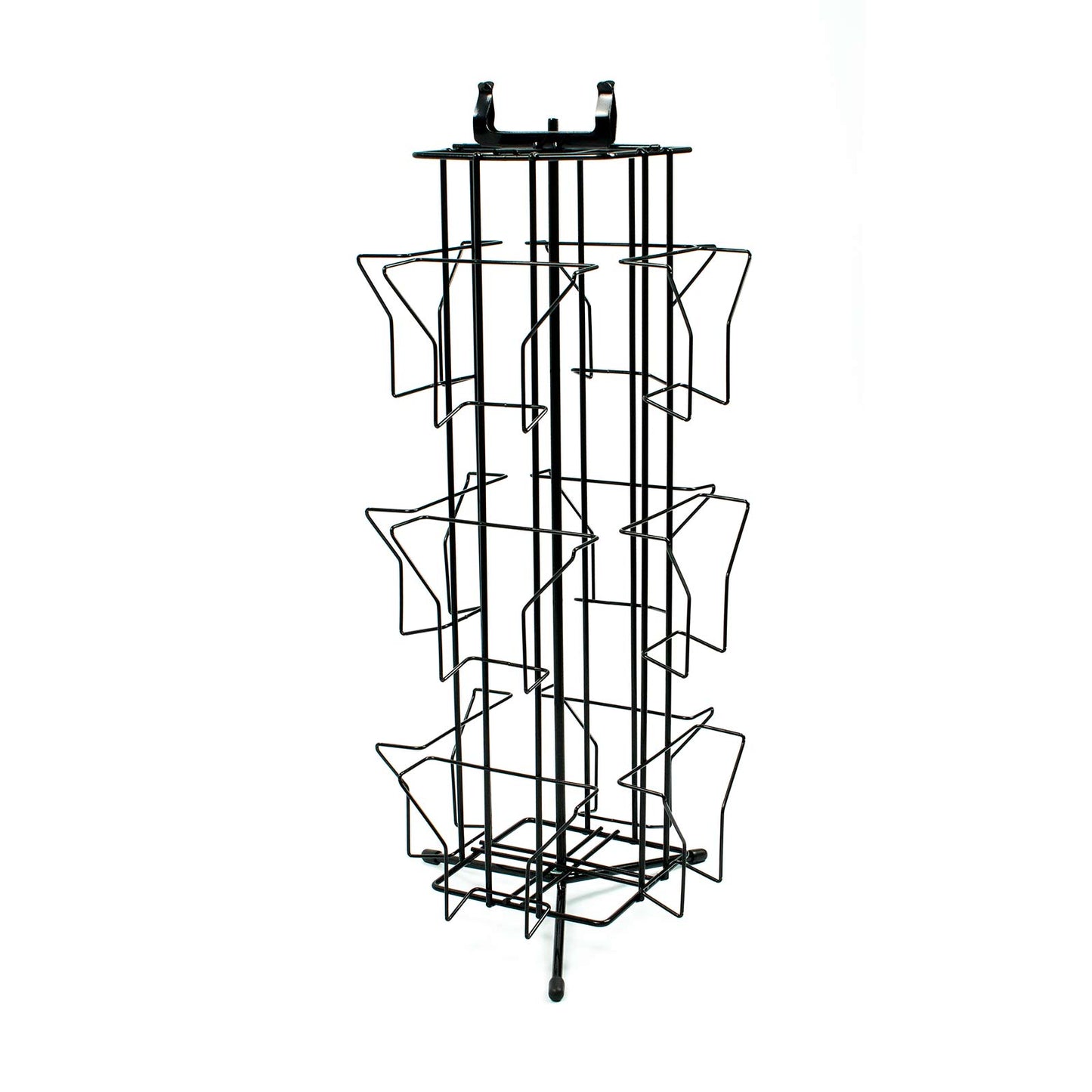 GREETING CARD STAND COUNTER DISPLAY 12 POCKETS