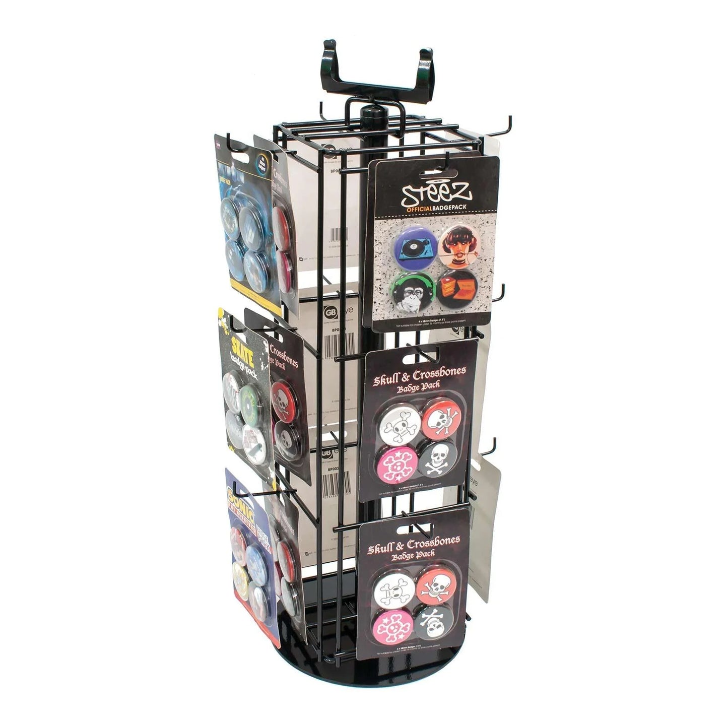 ROTARY 12 HOOK COUNTER STAND