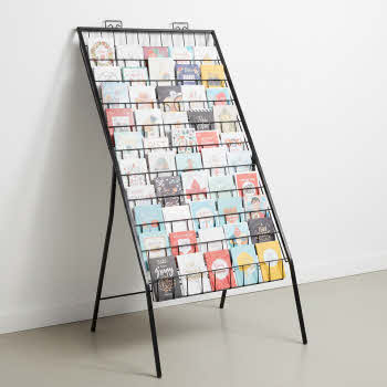 FLOOR STANDING 12 TIER DISPLAY FOR CARDS & BOOKS