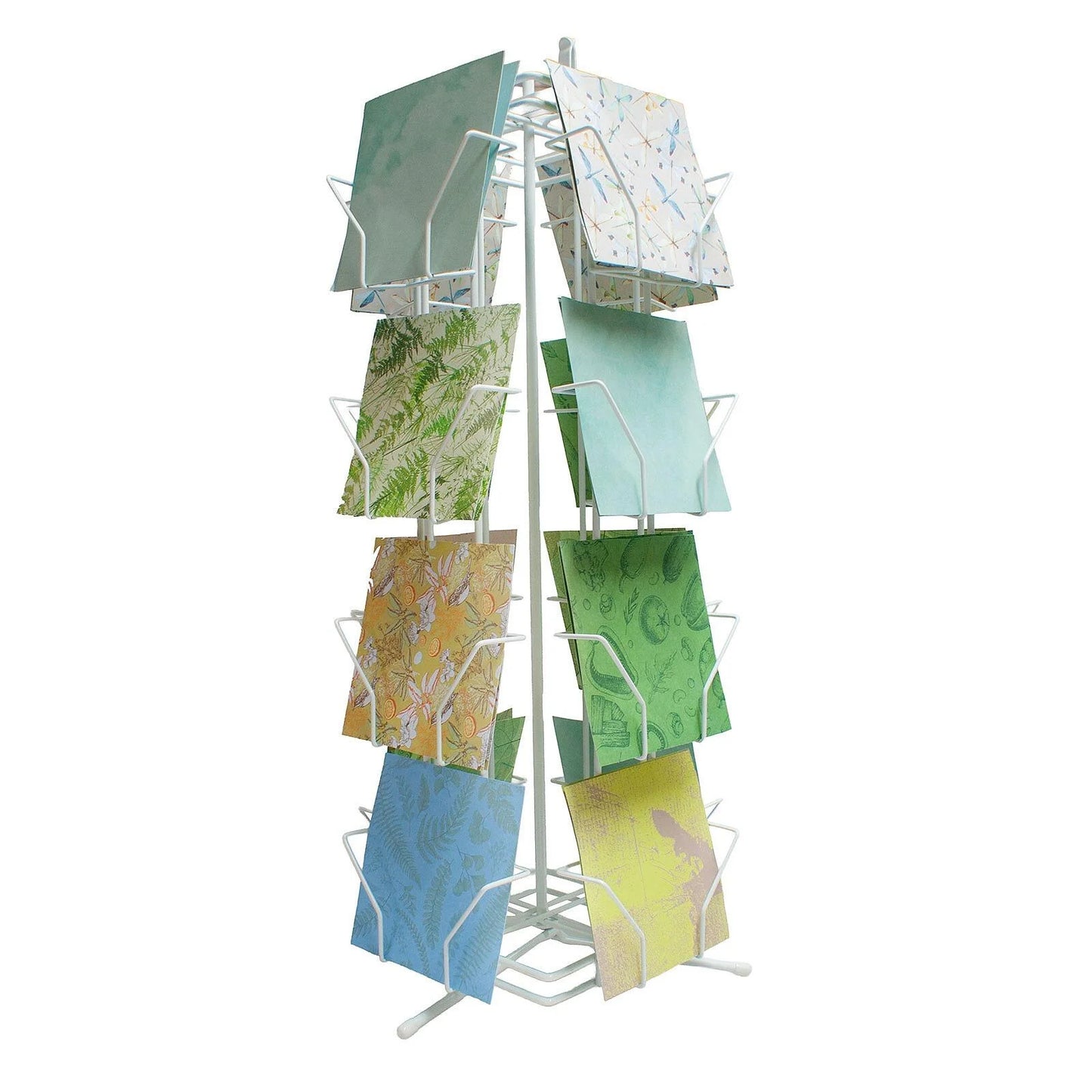GREETING CARD STAND COUNTER DISPLAY 16 POCKETS