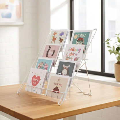 4 TIER STATIC COUNTER DISPLAY FOR CARDS & BOOKS