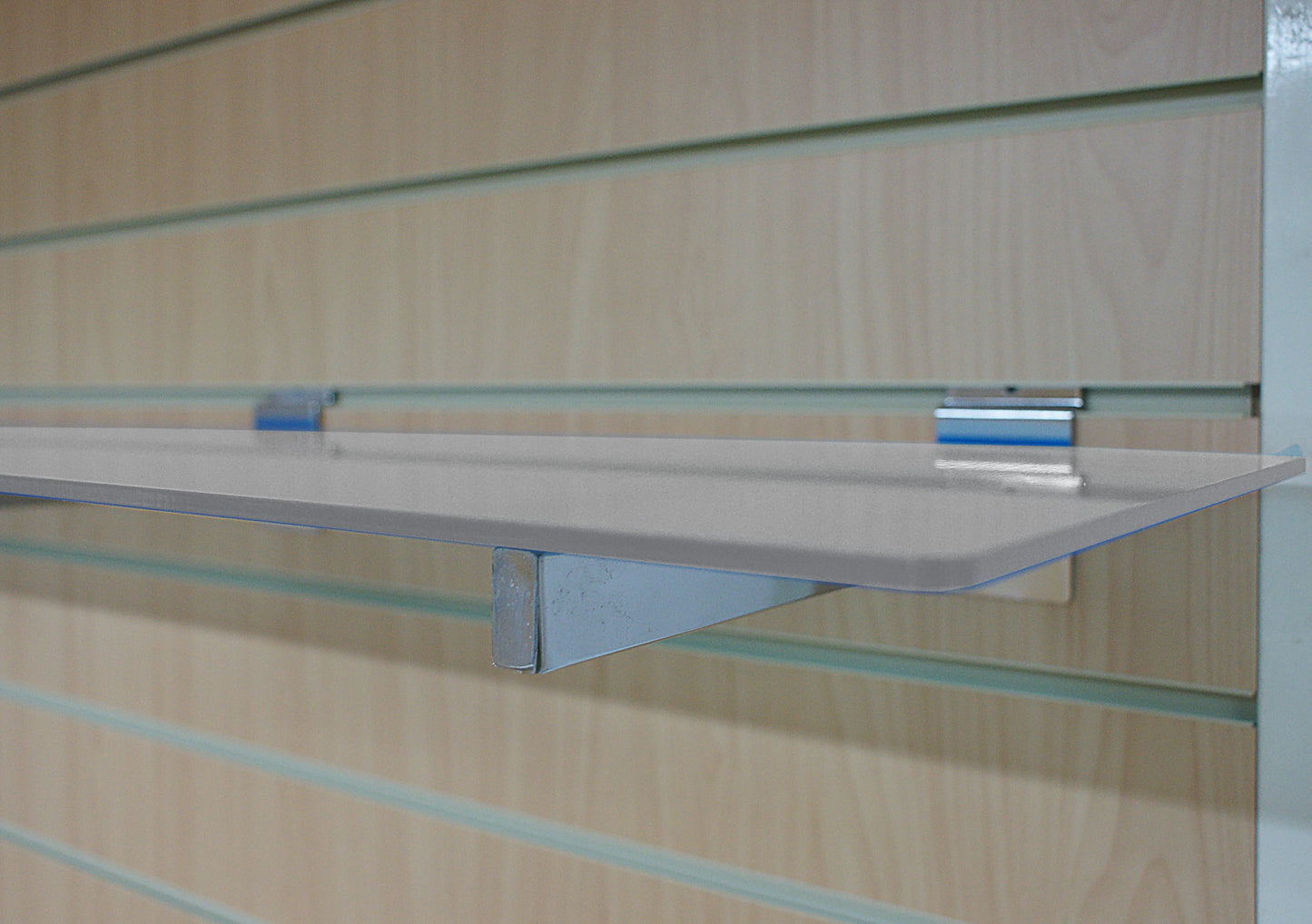 ACRYLIC SHELF 600MM LONG FOR SLATWALL