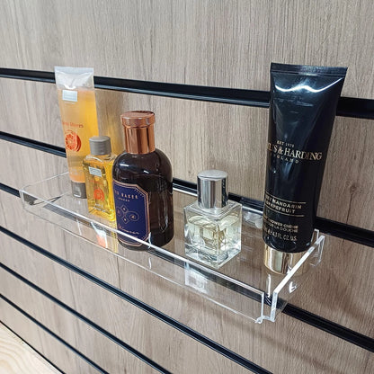 ACRYLIC TRAY FOR COUNTER, SLATWALL OR GRID WALL