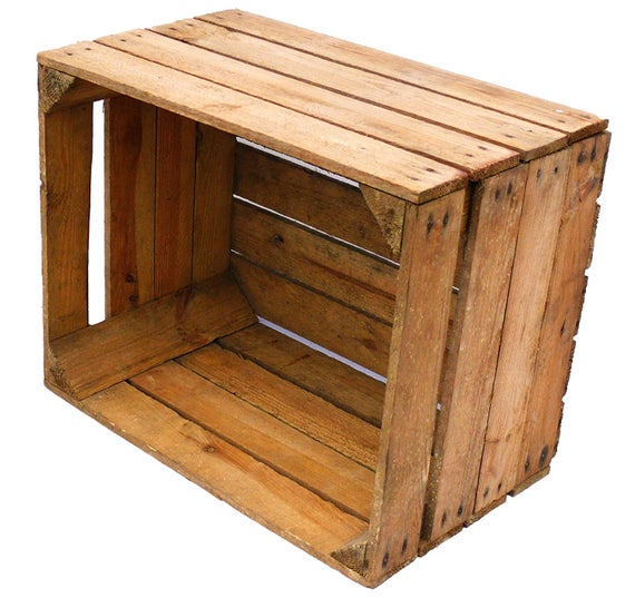 RECLAIMED EUROPEAN APPLE CRATE