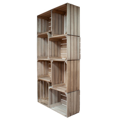 8 CRATE WALL DISPLAY