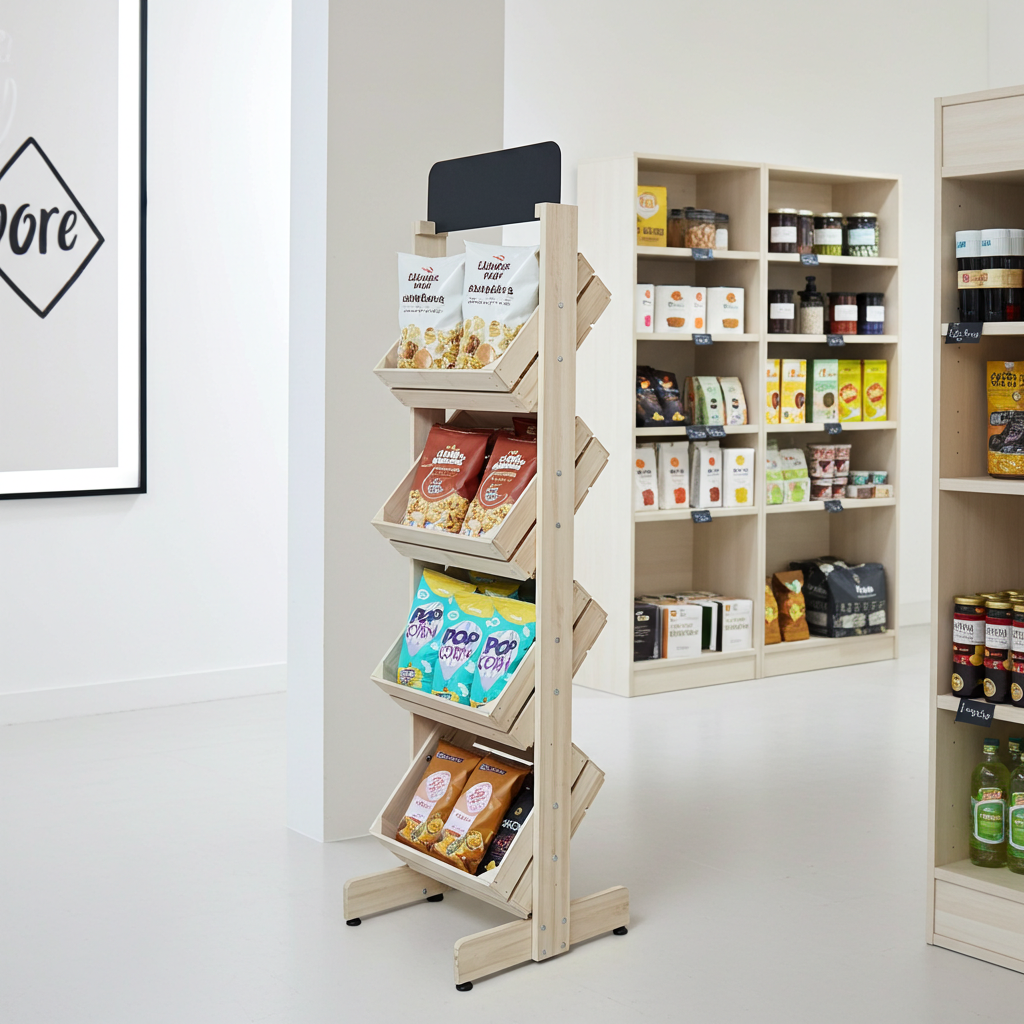 ANGLED 4 CRATE DISPLAY