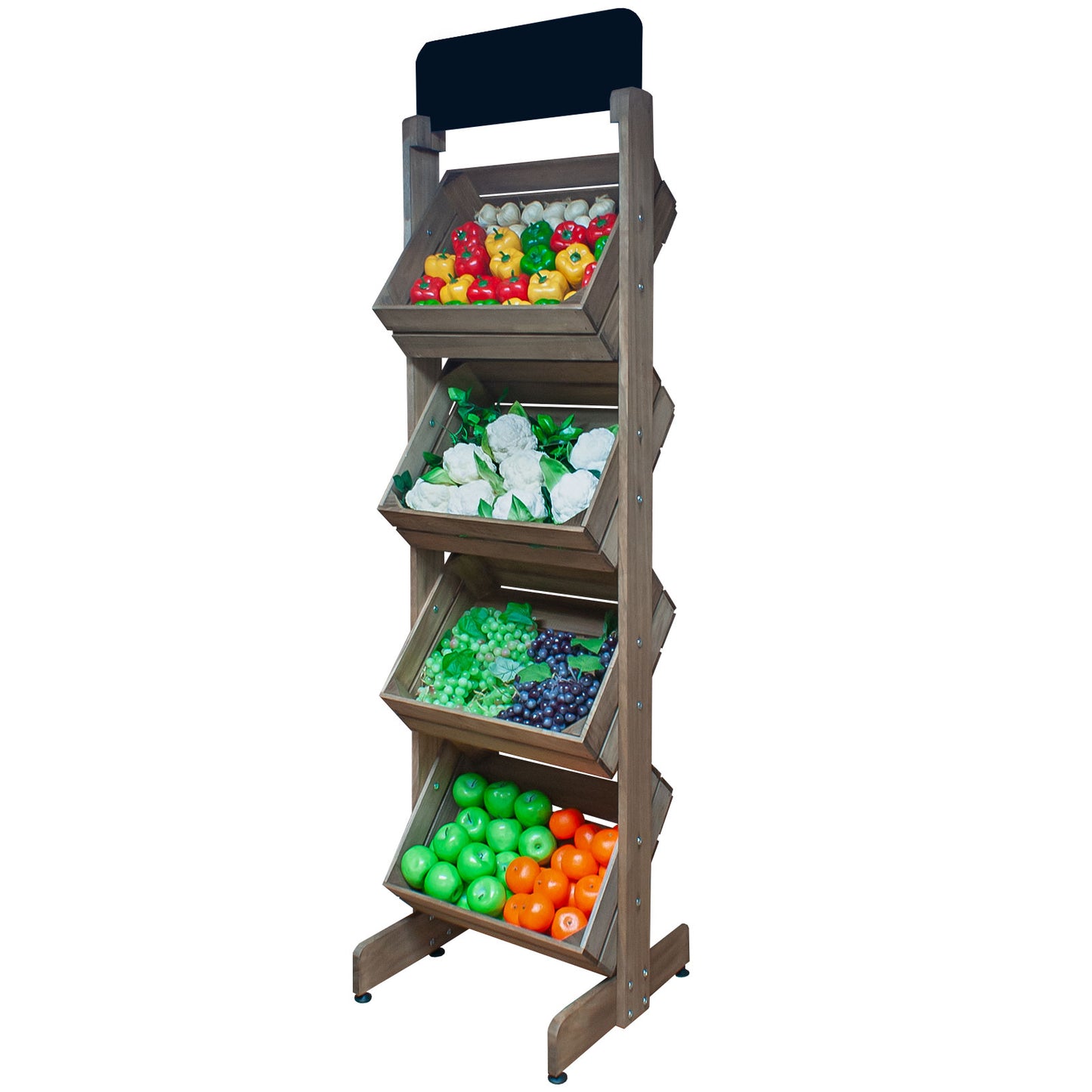 ANGLED 4 CRATE DISPLAY