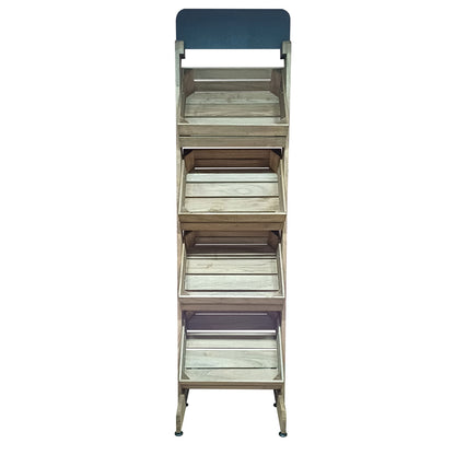 ANGLED 4 CRATE DISPLAY