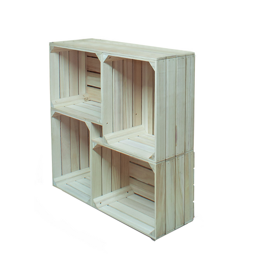 4 CRATE SQUARE DISPLAY