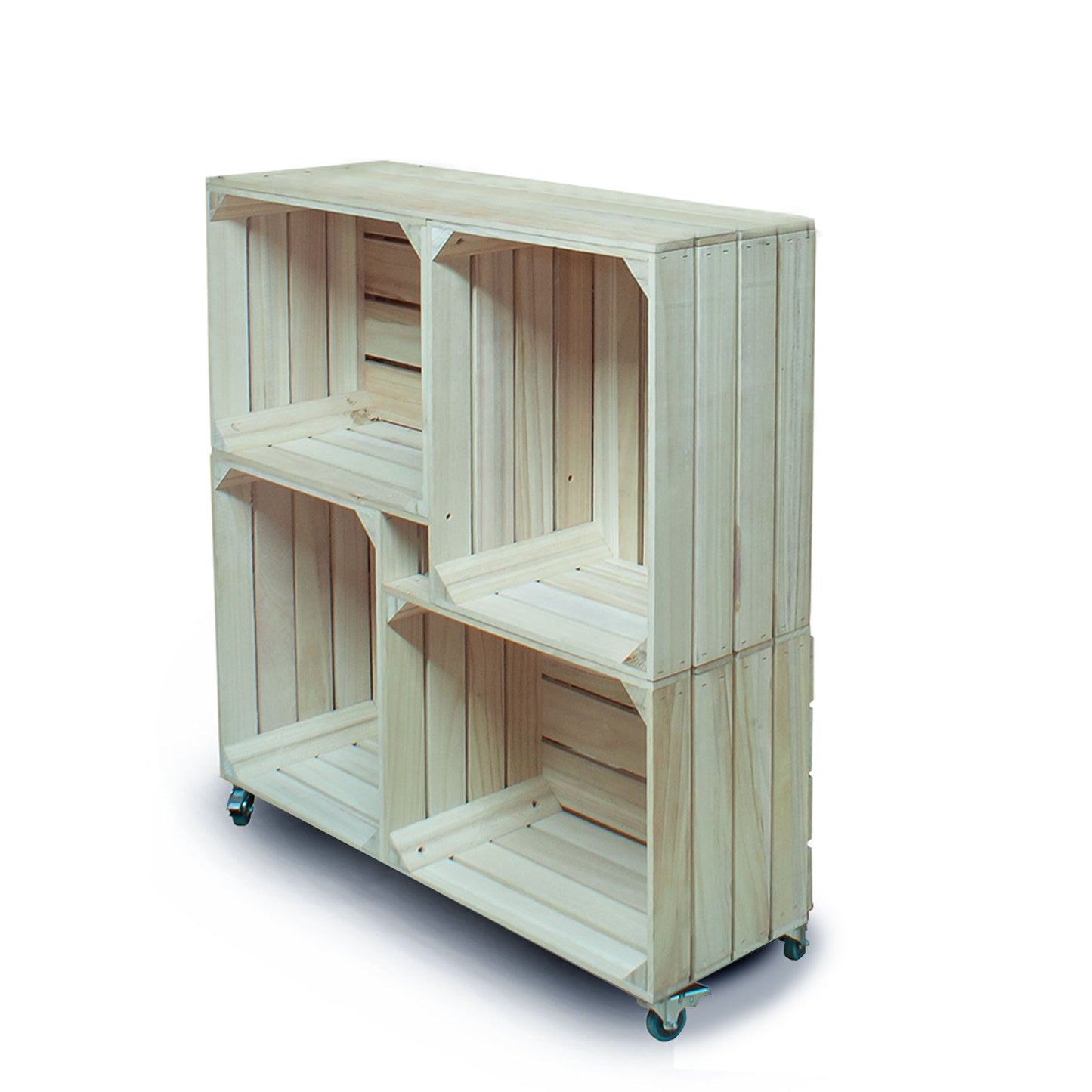 4 CRATE SQUARE DISPLAY