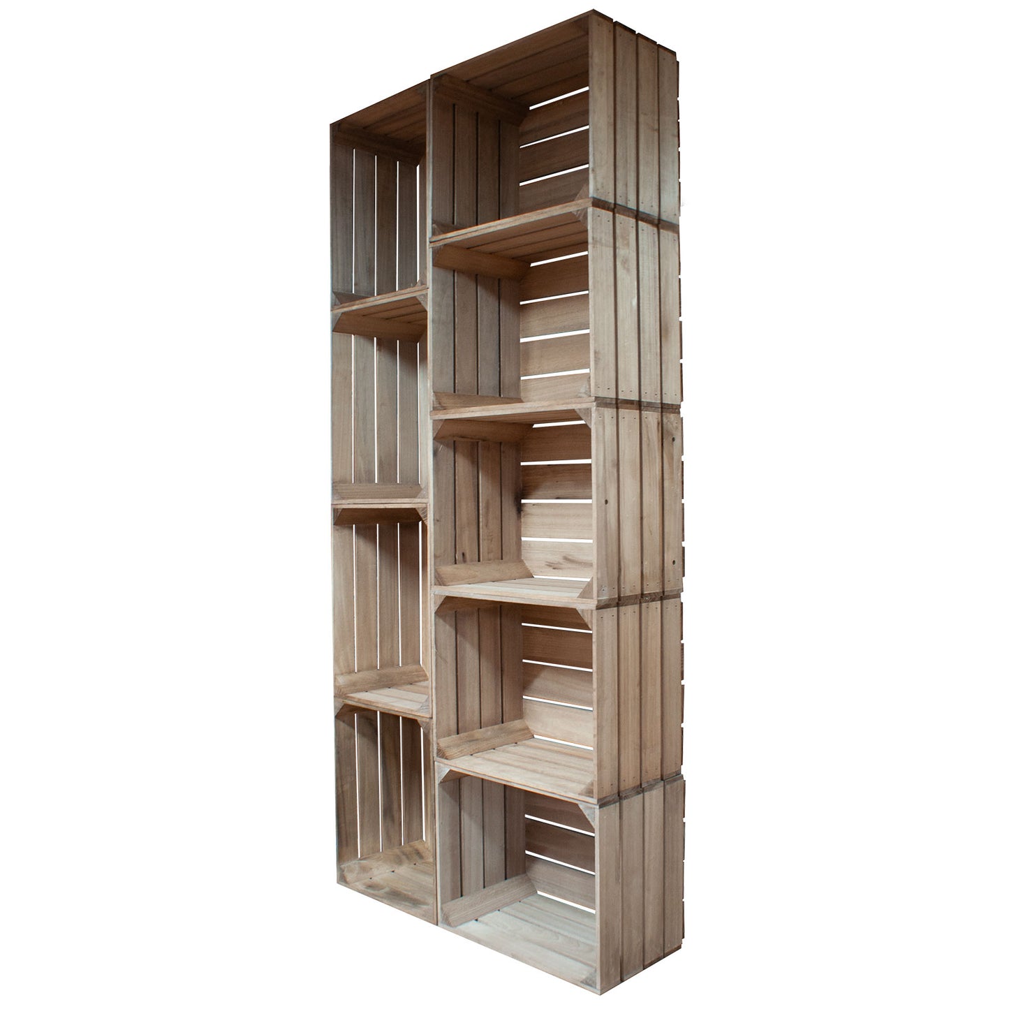 9 CRATE WALL DISPLAY