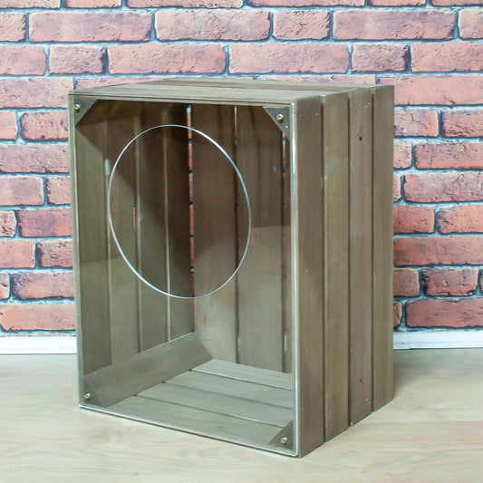 CRATE WITH ACRYLIC FRONT