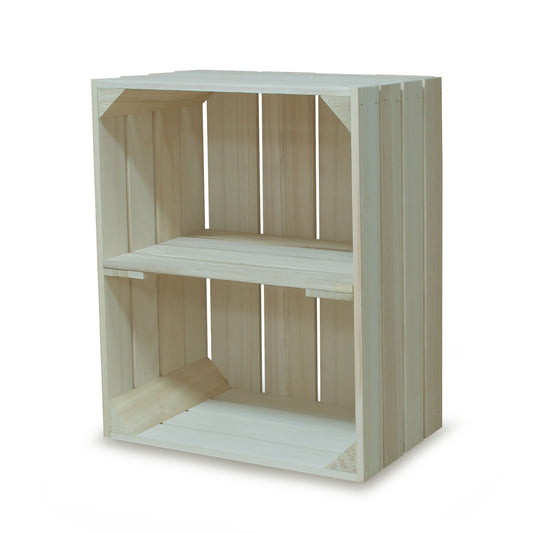 CRATE WITH SHELF