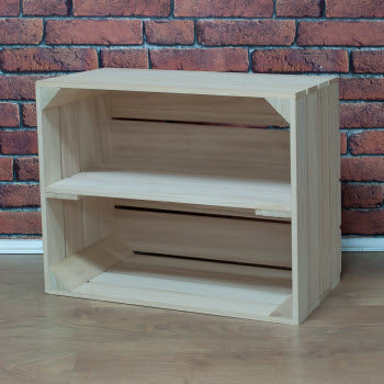 CRATE WITH SHELF
