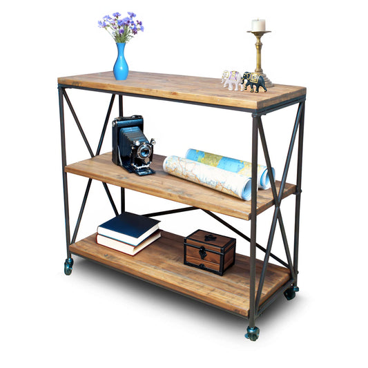 3 SHELF INDUSTRIAL STYLE UNIT