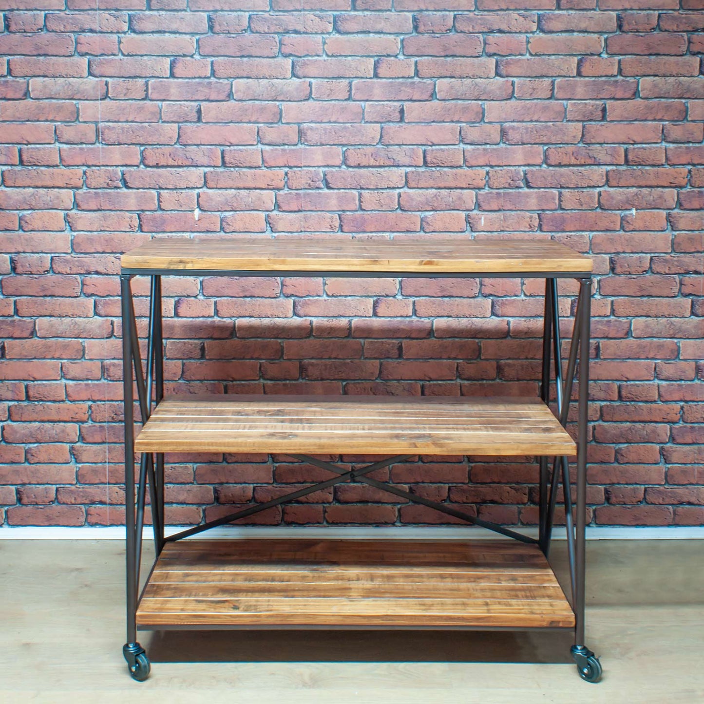 3 SHELF INDUSTRIAL STYLE UNIT
