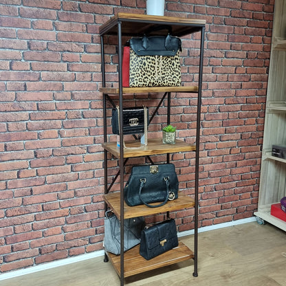 5 SHELF INDUSTRIAL STYLE UNIT