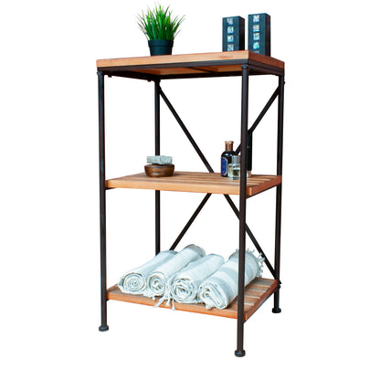 3 SHELF INDUSTRIAL STYLE UNIT