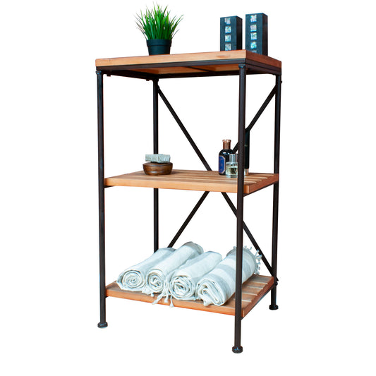 3 SHELF INDUSTRIAL STYLE UNIT