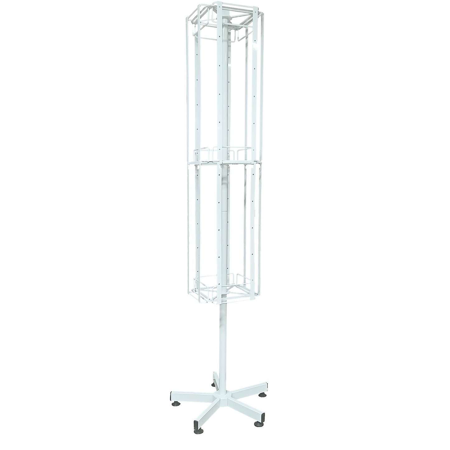 ROTATING FLOOR STAND 24 ACRYLIC POCKETS