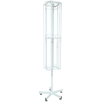 ROTATING FLOOR STAND 24 ACRYLIC POCKETS
