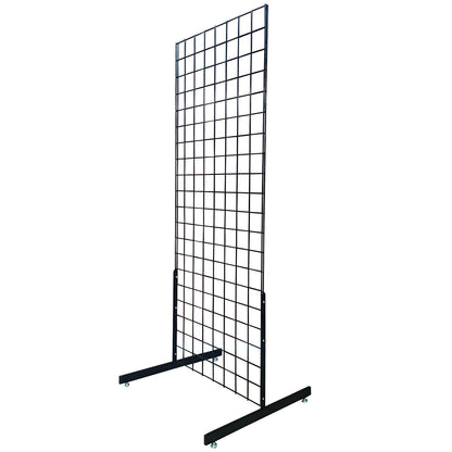 GRID PANEL FLOOR STANDING DISPLAY W2