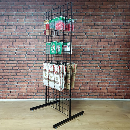 GRID PANEL FLOOR STANDING DISPLAY W2