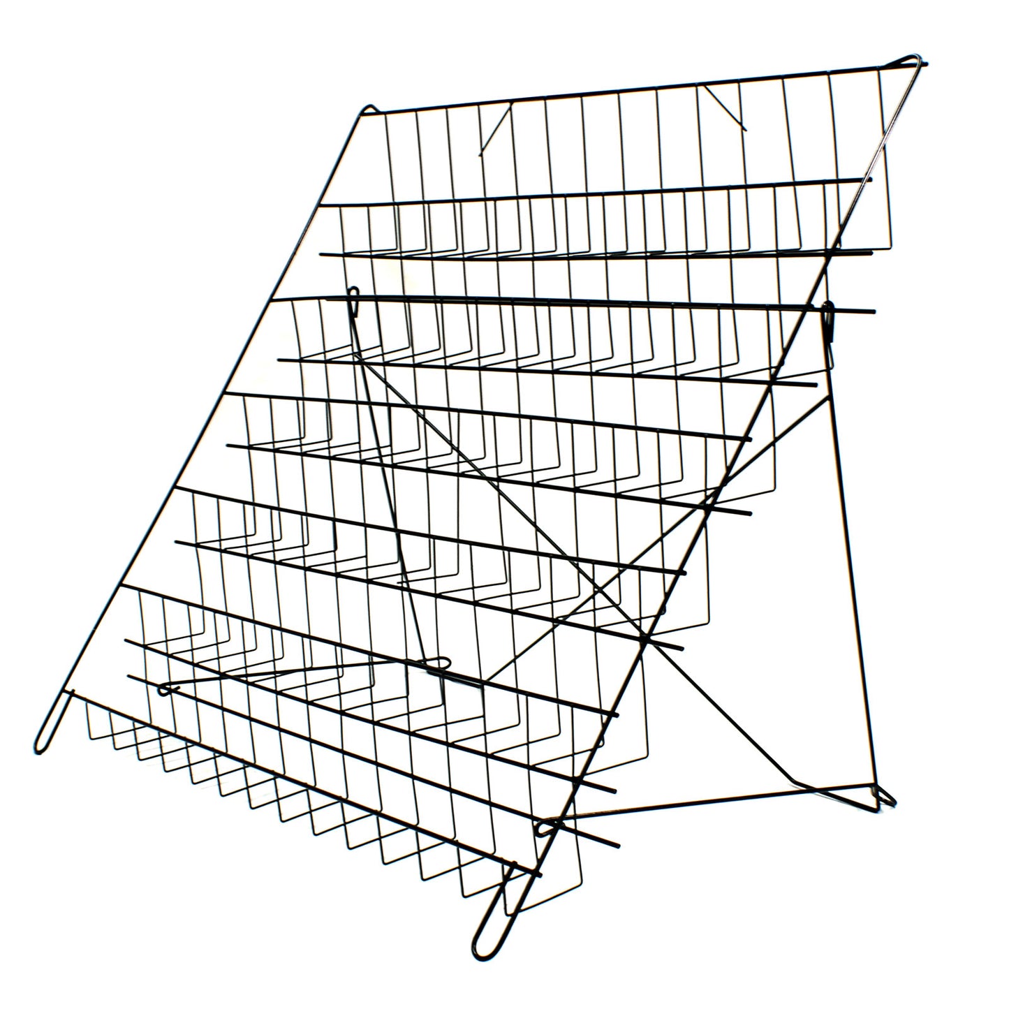 6 TIER STATIC DISPLAY FOR CARDS & BOOKS
