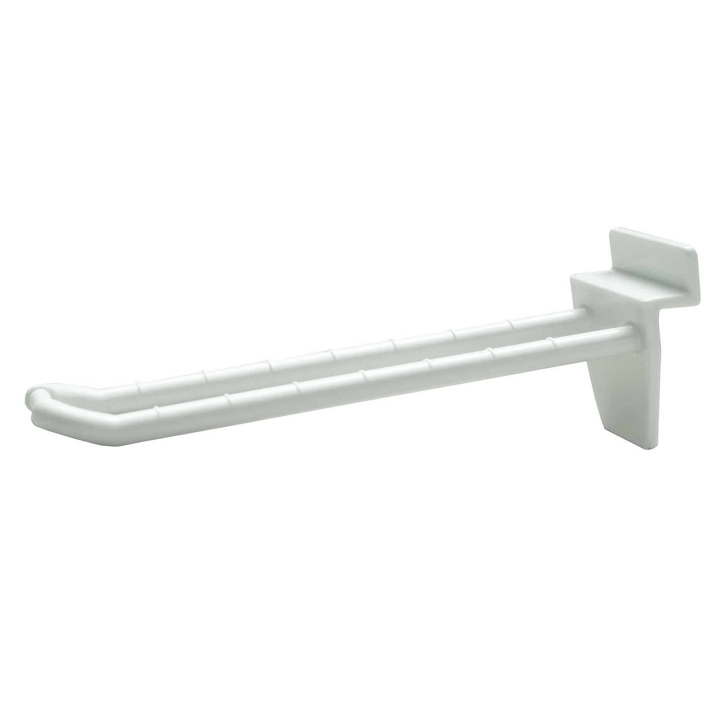 SLATWALL HOOKS 100MM DOUBLE PRONGED