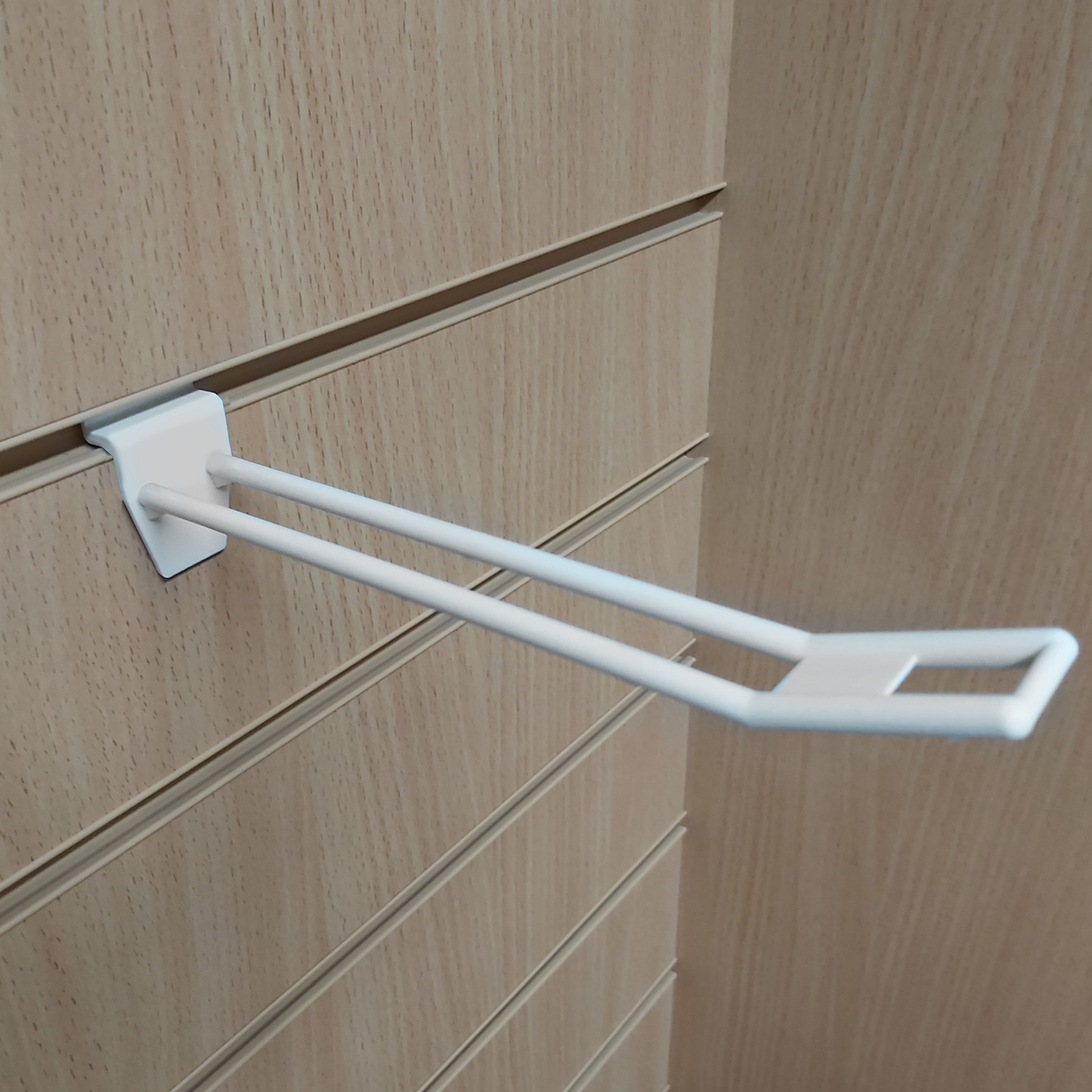 SLATWALL HOOKS 150MM DOUBLE PRONGED