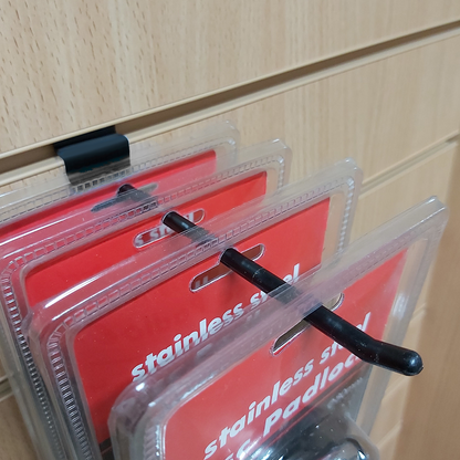 SLATWALL HOOKS 150MM DOUBLE PRONGED