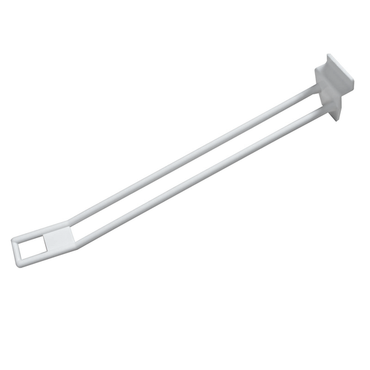 SLATWALL HOOK 200MM DOUBLE PRONGED