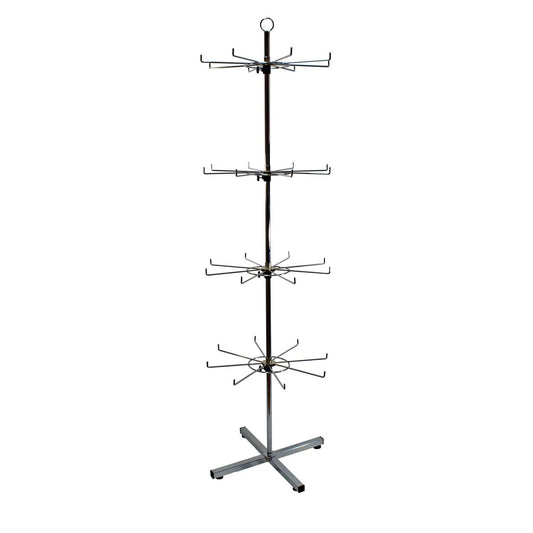METAL ROTARY HOOK STAND – 32 HOOKS