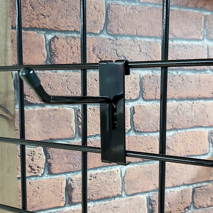 GRID HOOKS SINGLE PRONG 100MM