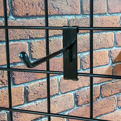GRID HOOKS SINGLE PRONG 150MM