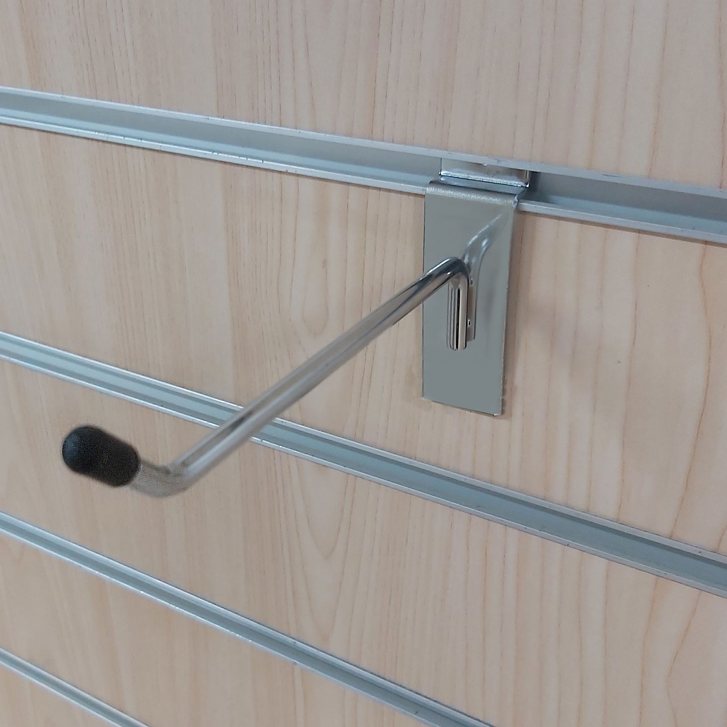 SLATWALL SINGLE ARM HOOKS 150MM