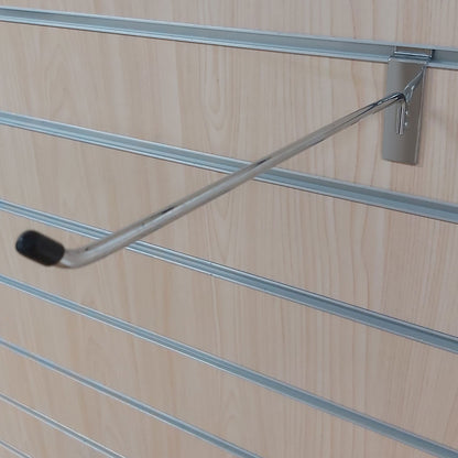 SLATWALL SINGLE ARM HOOKS 300MM