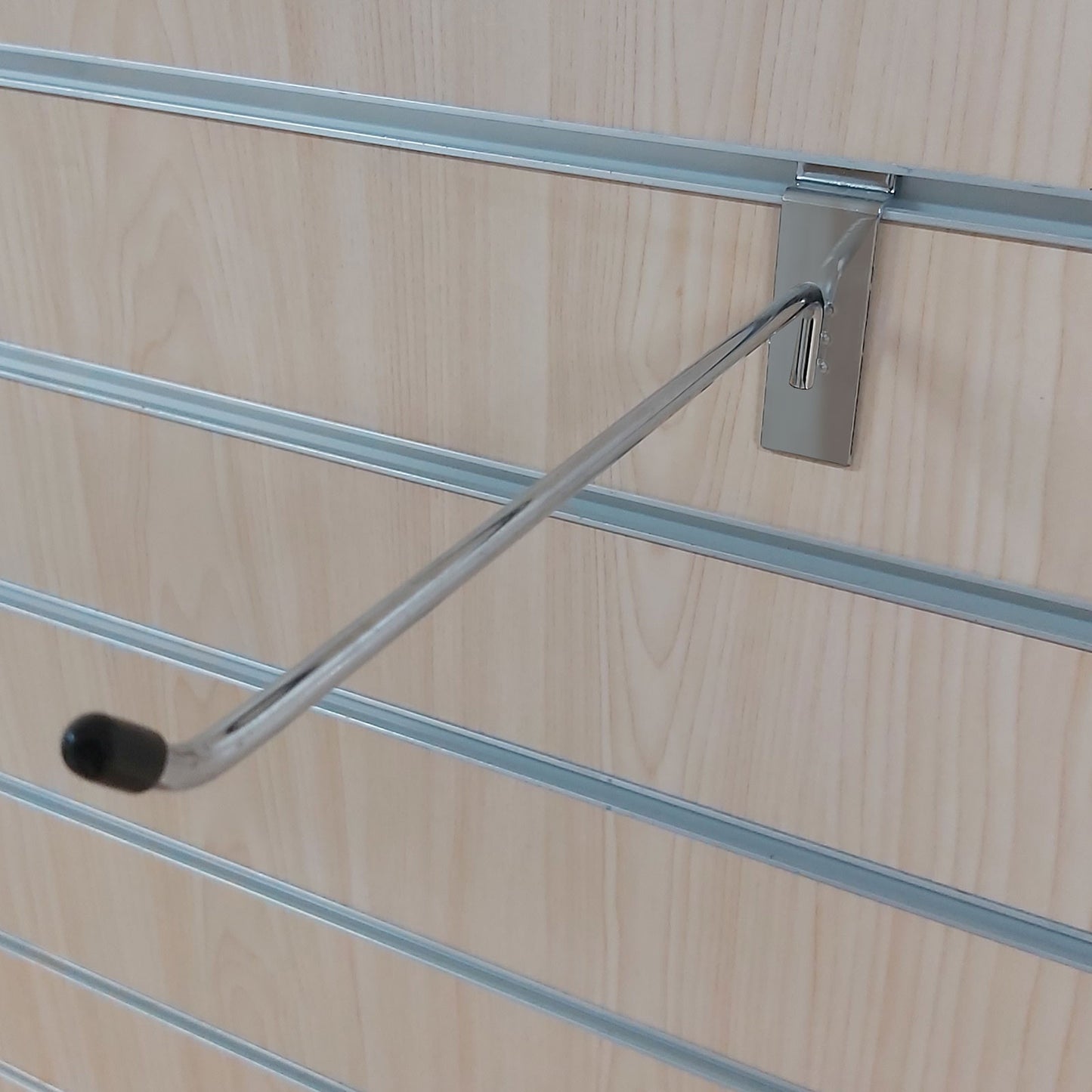 SLATWALL SINGLE ARM HOOKS 250MM