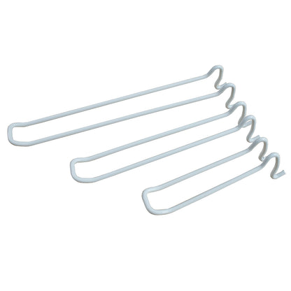 MESH HOOKS DOUBLE PRONG WIRE ECON