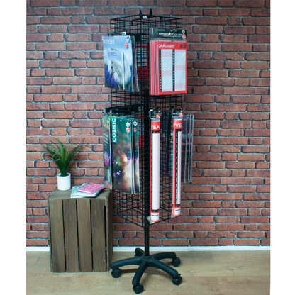 MESH PANEL SPINNER 4 SIDED DISPLAY