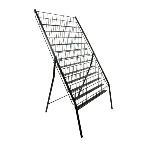 FLOOR STANDING 12 TIER DISPLAY FOR CARDS & BOOKS