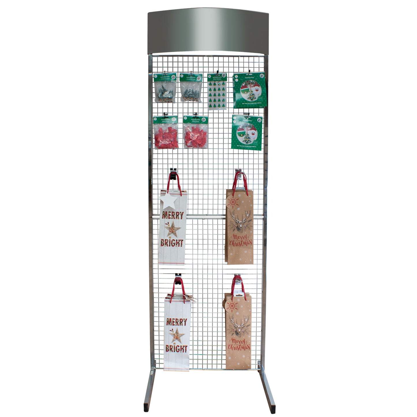 MESH PANEL BOW HEADER DISPLAY