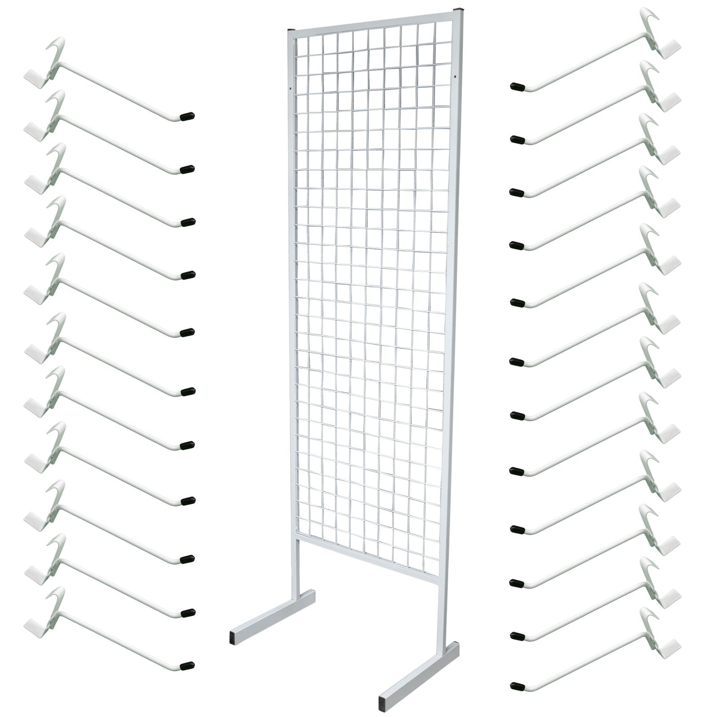 MESH PANEL DISPLAY 25 HOOKS 5 INCHES