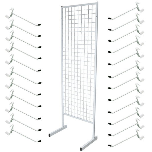 MESH PANEL DISPLAY 25 HOOKS 5 INCHES