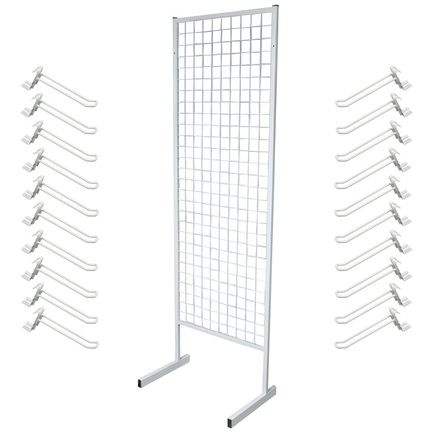 MESH PANEL DISPLAY 20 HOOKS 6 INCHES