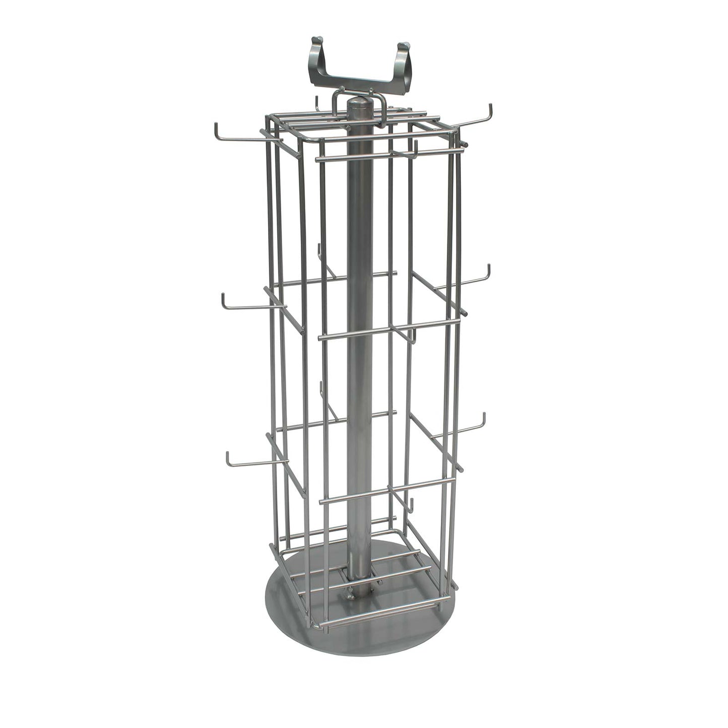 ROTARY 12 HOOK COUNTER STAND