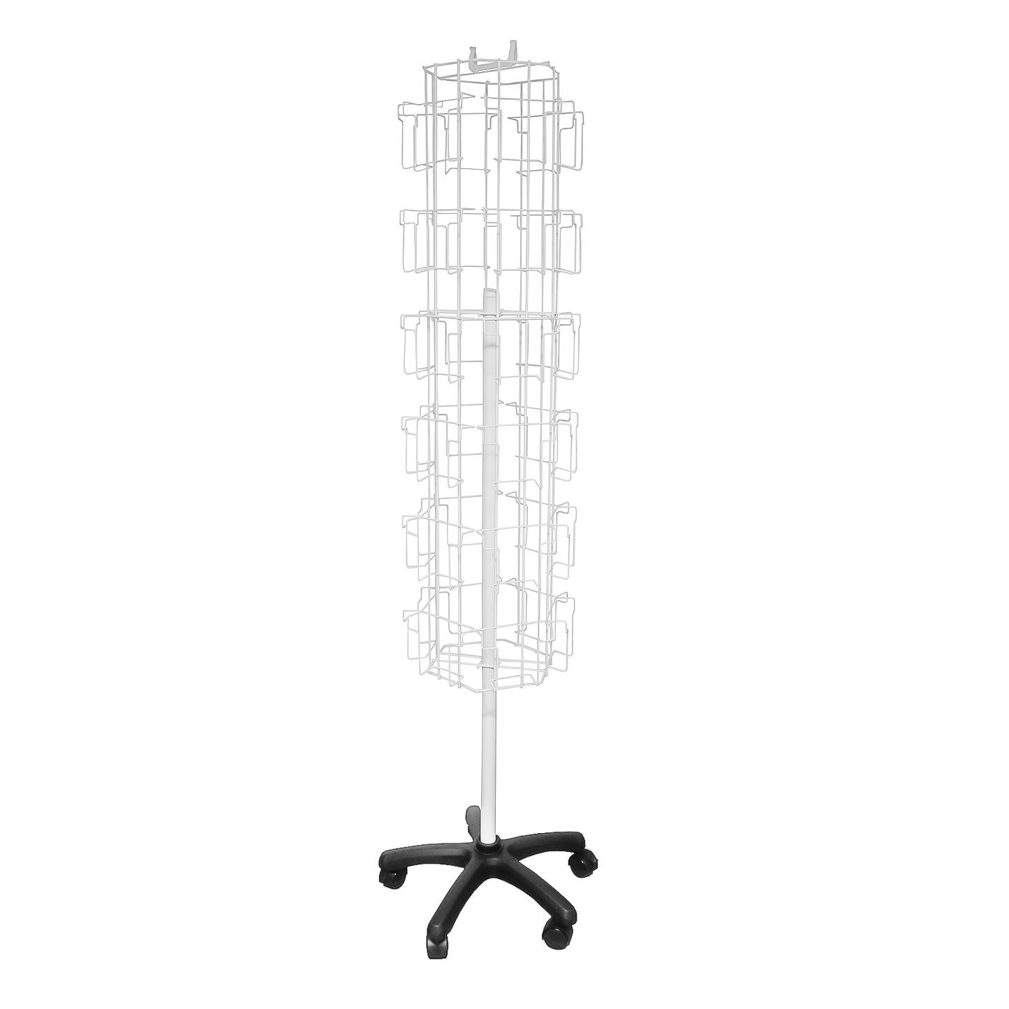 ROTATING FLOOR CARD STAND 36 POCKETS